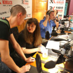 5.8.2015 Kielce. Basia Trzetrzelewska była gościem Radia Kielce / Wojciech Habdas / Radio Kielce