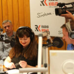 5.8.2015 Kielce. Basia Trzetrzelewska była gościem Radia Kielce / Wojciech Habdas / Radio Kielce