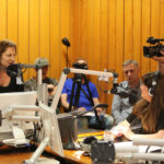 5.8.2015 Kielce. Basia Trzetrzelewska była gościem Radia Kielce / Wojciech Habdas / Radio Kielce