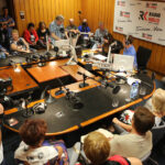 5.8.2015 Kielce. Basia Trzetrzelewska była gościem Radia Kielce / Wojciech Habdas / Radio Kielce