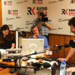 5.8.2015 Kielce. Basia Trzetrzelewska była gościem Radia Kielce / Wojciech Habdas / Radio Kielce