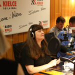 5.8.2015 Kielce. Basia Trzetrzelewska była gościem Radia Kielce / Wojciech Habdas / Radio Kielce