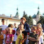 26.8.2015 Kielce. Beata Szydło spotkała się z mieszkańcami na pl. Artystów. / Wojciech Habdas / Radio Kielce