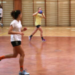 3.8.2015 Kielce. Trening zawodniczek Korony Handball / Wojciech Habdas / Radio Kielce