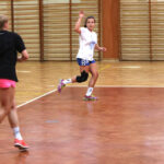 3.8.2015 Kielce. Trening zawodniczek Korony Handball / Wojciech Habdas / Radio Kielce