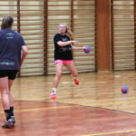 3.8.2015 Kielce. Trening zawodniczek Korony Handball / Wojciech Habdas / Radio Kielce