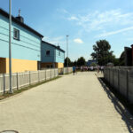 3.8.2015 Kielce. Przekazanie kluczy nowym lokatorom, do mieszkań socjalnych przy ul. Hutniczej / Wojciech Habdas / Radio Kielce