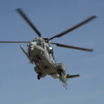 28.08.2015. Śmigłowce bojowe wylądowały na terenie Targów Kielce / Włodzimierz Batóg / Radio Kielce