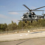 28.08.2015. Śmigłowce bojowe wylądowały na terenie Targów Kielce / Włodzimierz Batóg / Radio Kielce
