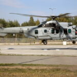 28.08.2015. Śmigłowce bojowe wylądowały na terenie Targów Kielce / Włodzimierz Batóg / Radio Kielce
