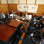 Temat jednomandatowych okręgów wyborczych zdominował dyskusję gości Studia Referendalnego w Radiu Kielce. 6 września Polacy będą wypowiadać się jeszcze w dwóch innych sprawach: finansowania partii politycznych z budżetu i ordynacji podatkowej. / Włodzimierz Batóg / Radio Kielce