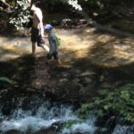 17.08.2015. Green Velo Podkarpacie. Rzeka Tanew / Robert Felczak / Radio Kielce