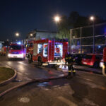 Pożar przy ulicy Czarnowskiej (4 września 2015) / Piotr Michalski / Radio Kielce