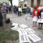 Mowa nienawiści w Muzeum Narodowym w Kielcach (3 września 2015) / Piotr Michalski / Radio Kielce