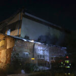 Pożar przy ulicy Czarnowskiej (4 września 2015) / Piotr Michalski / Radio Kielce