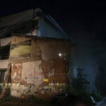 Pożar przy ulicy Czarnowskiej (4 września 2015) / Piotr Michalski / Radio Kielce