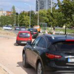 Problemy z przejazdem ulicą Klonową w Kielcach (22 września 2015 r.) / Kamil Król / Radio Kielce