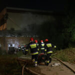 Pożar przy ulicy Czarnowskiej (4 września 2015) / Piotr Michalski / Radio Kielce