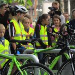 Sielpia. Otwarcie pierwszego odcinka Green Velo w regionie (19 września 2015 r.) / Robert Felczak / Radio Kielce