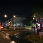 Pożar przy ulicy Czarnowskiej (4 września 2015) / Piotr Michalski / Radio Kielce