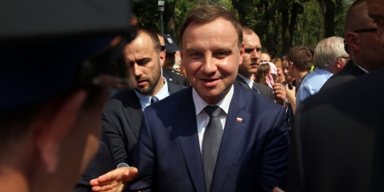 Andrzej Duda w Jędrzejowie. Spotkanie z mieszkańcami / Stanisław Blinstrub / Radio Kielce