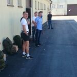 01.09.2015. Kolejnych 150 elewów przejdzie w Centrum Przygotowań do Misji Zagranicznych na kieleckiej Bukówce 4-miesięczny wojskowy kurs / Paweł Klepka / Radio Kielce