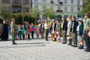 27.09.2015. Ostrowiecki hufiec ZHP świętuje jubileusz stulecia / Teresa Czajkowska / Radio Kielce