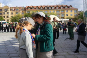 27.09.2015. Ostrowiecki hufiec ZHP świętuje jubileusz stulecia / Teresa Czajkowska / Radio Kielce