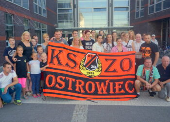 19.08.2015. Siatkarki KSZO Ostrowiec spotkały się z kibicami / Kamil Król / Radio Kielce