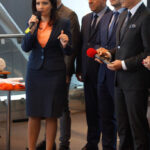 26.9.2105 Kielce. Liderka świętokrzyskiej Platformy Obywatelskiej Marzena Okła-Drewnowicz zainaugurowała w sobotę kampanię wyborczą. / Bartłomiej Zapała / Radio Kielce