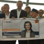 26.9.2105 Kielce. Liderka świętokrzyskiej Platformy Obywatelskiej Marzena Okła-Drewnowicz zainaugurowała w sobotę kampanię wyborczą. / Bartłomiej Zapała / Radio Kielce
