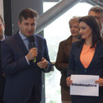 26.9.2105 Kielce. Liderka świętokrzyskiej Platformy Obywatelskiej Marzena Okła-Drewnowicz zainaugurowała w sobotę kampanię wyborczą. / Bartłomiej Zapała / Radio Kielce
