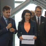 26.9.2105 Kielce. Liderka świętokrzyskiej Platformy Obywatelskiej Marzena Okła-Drewnowicz zainaugurowała w sobotę kampanię wyborczą. / Bartłomiej Zapała / Radio Kielce