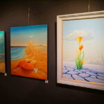 30.09.2015. "Agwazja as-dur" - wystawa prac Edwarda Tuza w KPT / Kamil Król / Radio Kielce