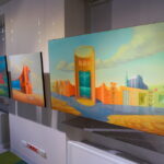 30.09.2015. "Agwazja as-dur" - wystawa prac Edwarda Tuza w KPT / Kamil Król / Radio Kielce