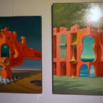 30.09.2015. "Agwazja as-dur" - wystawa prac Edwarda Tuza w KPT / Kamil Król / Radio Kielce