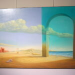 30.09.2015. "Agwazja as-dur" - wystawa prac Edwarda Tuza w KPT / Kamil Król / Radio Kielce