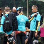 20.09.2015 Kielce. Festyn rowerowy w lesie na stadionie / Stanisław Blinstrub / Radio Kielce