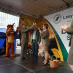 20.09.2015 Kielce. Sienkiewicza. Grzybobranie na deptaku wraz z Lasami Państwowymi / Stanisław Blinstrub / Radio Kielce