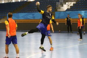 19.09.2015. Trening piłkarzy ręcznych Vive Tauronu Kielce w Szeged / Jarosław Dragan / Radio Kielce