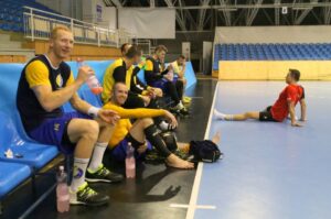 19.09.2015. Trening piłkarzy ręcznych Vive Tauronu Kielce w Szeged / Jarosław Dragan / Radio Kielce