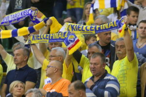 26.09.2015. 2. kolejka Ligi Mistrzów piłkarzy ręcznych: Vive Tauron - Montpellier / Kamil Król / Radio Kielce