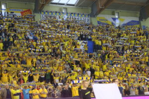 26.09.2015. 2. kolejka Ligi Mistrzów piłkarzy ręcznych: Vive Tauron - Montpellier / Kamil Król / Radio Kielce