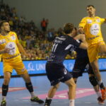 26.09.2015. 2. kolejka Ligi Mistrzów piłkarzy ręcznych: Vive Tauron - Montpellier / Kamil Król / Radio Kielce