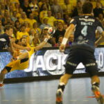 26.09.2015. 2. kolejka Ligi Mistrzów piłkarzy ręcznych: Vive Tauron - Montpellier / Kamil Król / Radio Kielce