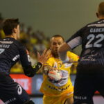26.09.2015. 2. kolejka Ligi Mistrzów piłkarzy ręcznych: Vive Tauron - Montpellier / Kamil Król / Radio Kielce