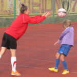 04.09.2015. Trening piłkarek nożnych stowarzyszenia Funny Football / Kamil Król / Radio Kielce