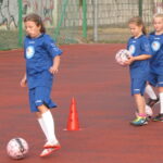 04.09.2015. Trening piłkarek nożnych stowarzyszenia Funny Football / Kamil Król / Radio Kielce