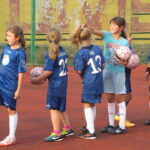 04.09.2015. Trening piłkarek nożnych stowarzyszenia Funny Football / Kamil Król / Radio Kielce