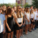 01.09.2015. Rozpoczęcie roku szkolnego w Zespole Szkół Ogólnokształcących nr 16 im.  Janusza Kusocińskiego w Kielcach / Kamil Król / Radio Kielce